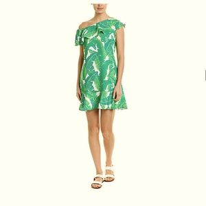 NWT Sail to Sable Palm print dress 12